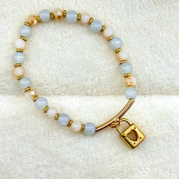Aquamarine bracelet - Picture 1 of 1